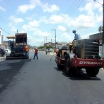 Emurb aplica asfalto de qualidade na rua Rio Grande do Sul - Fotos: Meme Rocha