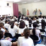 SMTT leva a educação para o trânsito às escolas - Foto: Lindivaldo Ribeiro