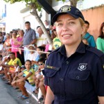 Guarda Municipal garante tranquilidade de desfile  - Fotos: Wellington Barreto