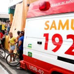 Samu prestou suporte ao público presente no desfile da rede municipal de ensino - Fotos: Márcio Garcez
