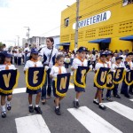 Jogos modernos compuseram a segunda parte do desfile cívico da rede municipal - Fotos: Lúcio Telles