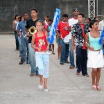 Instrumentos compondo sonhos: banda da Laonte Gama gera oportunidades para jovens do Santa Maria     - Fotos: Márcio Garcez