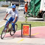 Ciclistas de Aracaju andam com segurança por mais de 23 km de vias exclusivas - Fotos: Márcio Garcez