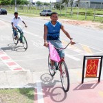 Ciclistas de Aracaju andam com segurança por mais de 23 km de vias exclusivas - Fotos: Márcio Garcez