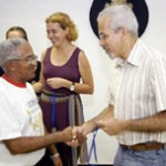 Prefeito de Aracaju entrega medalhas aos vencedores da I Olimpíada Geração Saúde do Idoso - Fotos: Lúcio Telles