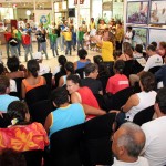 Coral de Escola Municipal se apresenta em shopping da capital - Fotos: Márcio Garcez