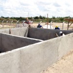 Construção da primeira estação de tratamento de esgoto municipal avança em diferentes etapas - Fotos: Márcio Garcez