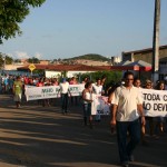 Combate à exploração e ao abuso sexual é tema de caminhada - Fotos: Walter Martins