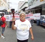 Idosos atendidos pela Semasc agitam o centro da cidade na abertura da I Olimpíada Geração Saúde - Fotos: Lúcio Telles e Ascom/Semasc