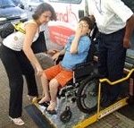 Serviço Especial da Semasc garante benefício à população cadeirante de Aracaju - Foto: Ascom/Semasc