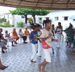 Crianças e adolescentes atendidos pela Semasc emocionam idosos no Same - Fotos: Ascom/Semasc