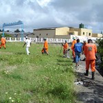 Recolhimento de lixo do manguezal do bairro Industrial marca o Dia Mundial pela Limpeza da Água - Fotos: Ascom/Emsurb