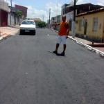 Ruas do bairro 18 do Forte recebem pavimentação asfáltica - Fotos: Meme Rocha