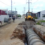 Emurb resolve um problema de alagamento no Jardim Centenário - Fotos: Meme Rocha