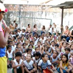 Escola de Educação Infantil recebe a visita do teatro de bonecos - Fotos: Wellington Barreto