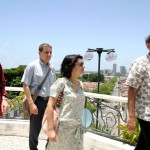 Técnicos franceses visitam pontos da cidade para implementar projeto de revitalização do centro - Fotos: Wellington Barreto
