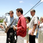 Técnicos franceses visitam pontos da cidade para implementar projeto de revitalização do centro - Fotos: Wellington Barreto