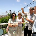 Técnicos franceses visitam pontos da cidade para implementar projeto de revitalização do centro - Fotos: Wellington Barreto