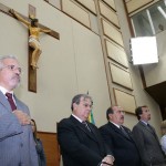 Prefeito participa de homenagem ao superintendente da CEF  - Fotos: Márcio Garcez