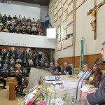 Prefeito participa de homenagem ao superintendente da CEF  - Fotos: Márcio Garcez