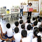 Biblioteca Clodomir Silva prossegue hoje com o projeto Hora do Conto - Fotos: Wellington Barreto