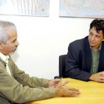 Prefeito recebe coordenador da Universidade da Juventude em audiência - Fotos: Lúcio Telles