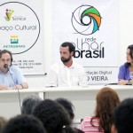 A arte de fazer “cinema” foi tema de mesa redonda realizada ontem pelo NPD - Fotos: Márcio Garcez