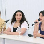 A arte de fazer “cinema” foi tema de mesa redonda realizada ontem pelo NPD - Fotos: Márcio Garcez