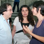 A arte de fazer “cinema” foi tema de mesa redonda realizada ontem pelo NPD - Fotos: Márcio Garcez