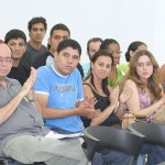 A arte de fazer “cinema” foi tema de mesa redonda realizada ontem pelo NPD - Fotos: Márcio Garcez