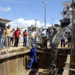 Prefeito visita obras do viaduto do DIA com a imprensa  - Fotos: Lúcio Telles