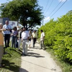 Prefeito visita obras do viaduto do DIA com a imprensa  - Fotos: Lúcio Telles