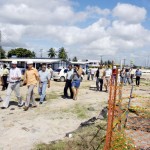 Prefeito visita obras do viaduto do DIA com a imprensa  - Fotos: Lúcio Telles