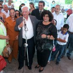 Prefeito homenageia centenário de Acrísio Cruz com busto de bronze - Fotos: Márcio Garcez