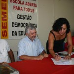 Semed renova convênio com a Confederação Brasileira de Handebol - Fotos: Walter Martins