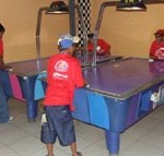 Semasc leva crianças e adolescentes do Peti ao Game Station no Shopping Riomar - Foto: Ascom/Semasc