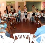 Semasc realiza ações para transformar jovens em agentes contra a violência infantil - Fotos: Ascom/Semasc