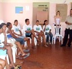 Semasc realiza ações para transformar jovens em agentes contra a violência infantil - Fotos: Ascom/Semasc