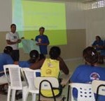 Semasc realiza palestra para adolescentes inseridos no projeto Criança Cidadã - Fotos: Ascom/Semasc