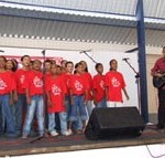 Adolescentes e idosos atendidos pela Semasc emocionam público do Movimento Solidário G. Barbosa - Fotos: Ascom/Semasc