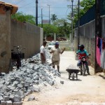 Emurb implanta infraestrutura na travessa José Olino - Fotos: Meme Rocha