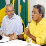 Governador eleito Marcelo Déda visita prefeito Edvaldo Nogueira - Fotos: Lúcio Telles