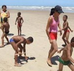 Semasc oferece dia de lazer para crianças abrigadas - Fotos: Ascom/Semasc