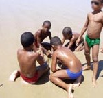 Semasc oferece dia de lazer para crianças abrigadas - Fotos: Ascom/Semasc