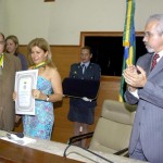 Edvaldo Nogueira participa de homenagem à médica Geodete Batista na Assembléia Legislativa - Fotos: Lúcio Telles