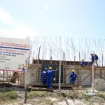 Estação de tratamento de esgoto no bairro Novo vai beneficiar cerca de 5 mil pessoas - Fotos: Wellington Barreto
