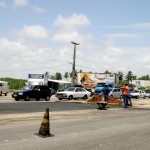 PMA disponibiliza retornos e rotas alternativas para facilitar trânsito nas obras do viaduto do DIA - Fotos: Wellington Barreto