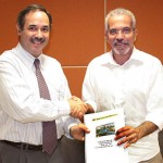 Prefeito recebe representantes do Banco do Brasil em seu gabinete  - Fotos: Sílvio Rocha