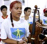 Música oferece novas perspectivas a adolescentes do Jovem Aprendiz  - Fotos: Márcio Garcez