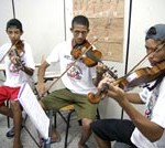 Música oferece novas perspectivas a adolescentes do Jovem Aprendiz  - Fotos: Márcio Garcez